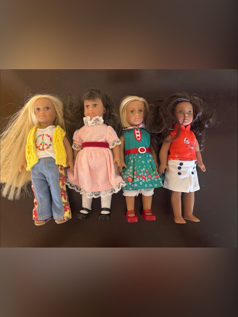 4 American Girl  Mini Doll